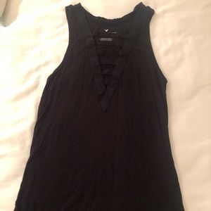 American Eagle black tank top